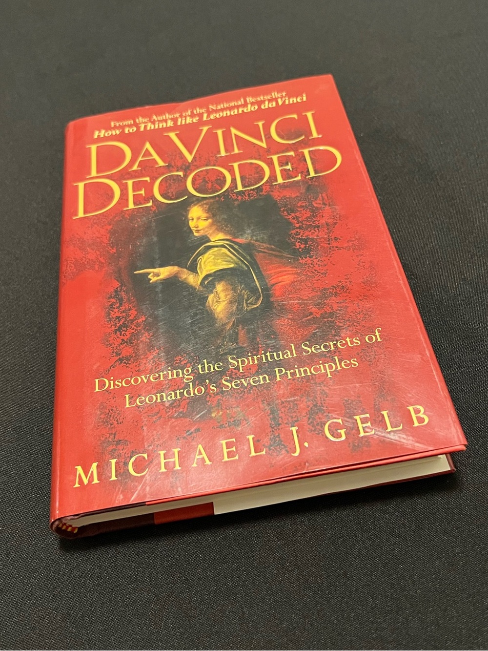 Da Vinci Decoded Michael J Gelb Hardcover Dust Jacket Delacorte Press 2004